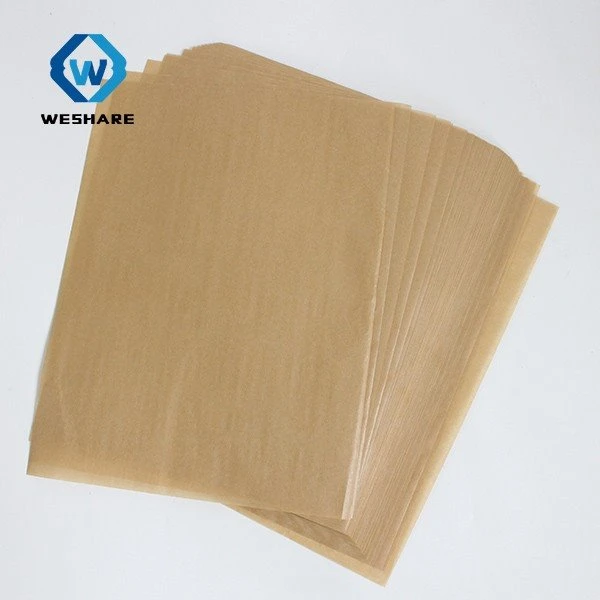 unbleached baking paper sheet